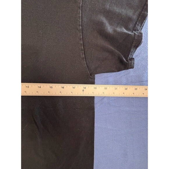 No Hours Anime Graphic T-shirt Men's Size M Black - Picture 3 of 9